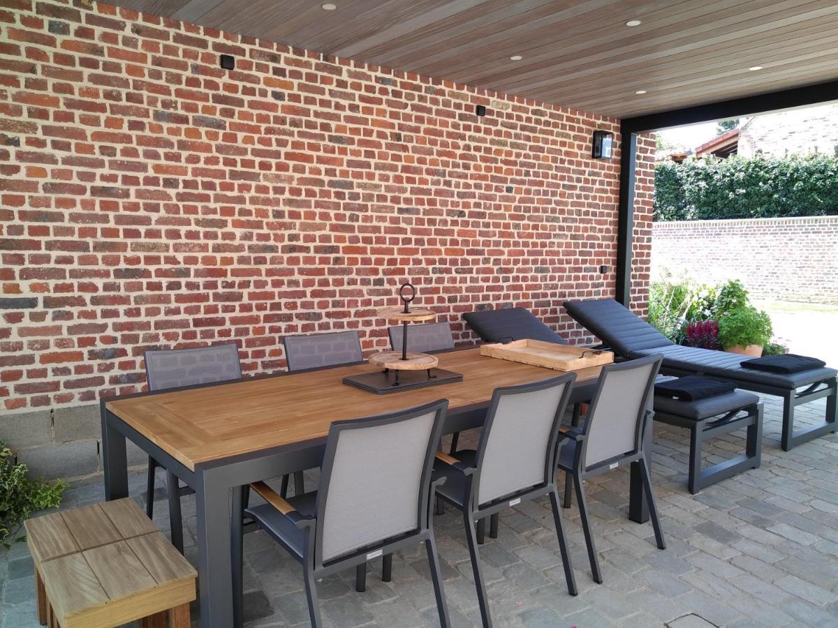 Vakantiewoning Mierzicht met privé wellness Boekhout Buitenkant foto